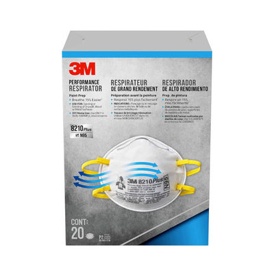 3M 8210 N95 Respirator Pk 20/Box
