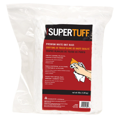 #5 Mini Bale White Cotton Rags