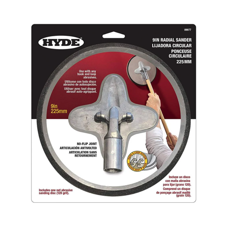 Hyde 9" Round Sanding Head