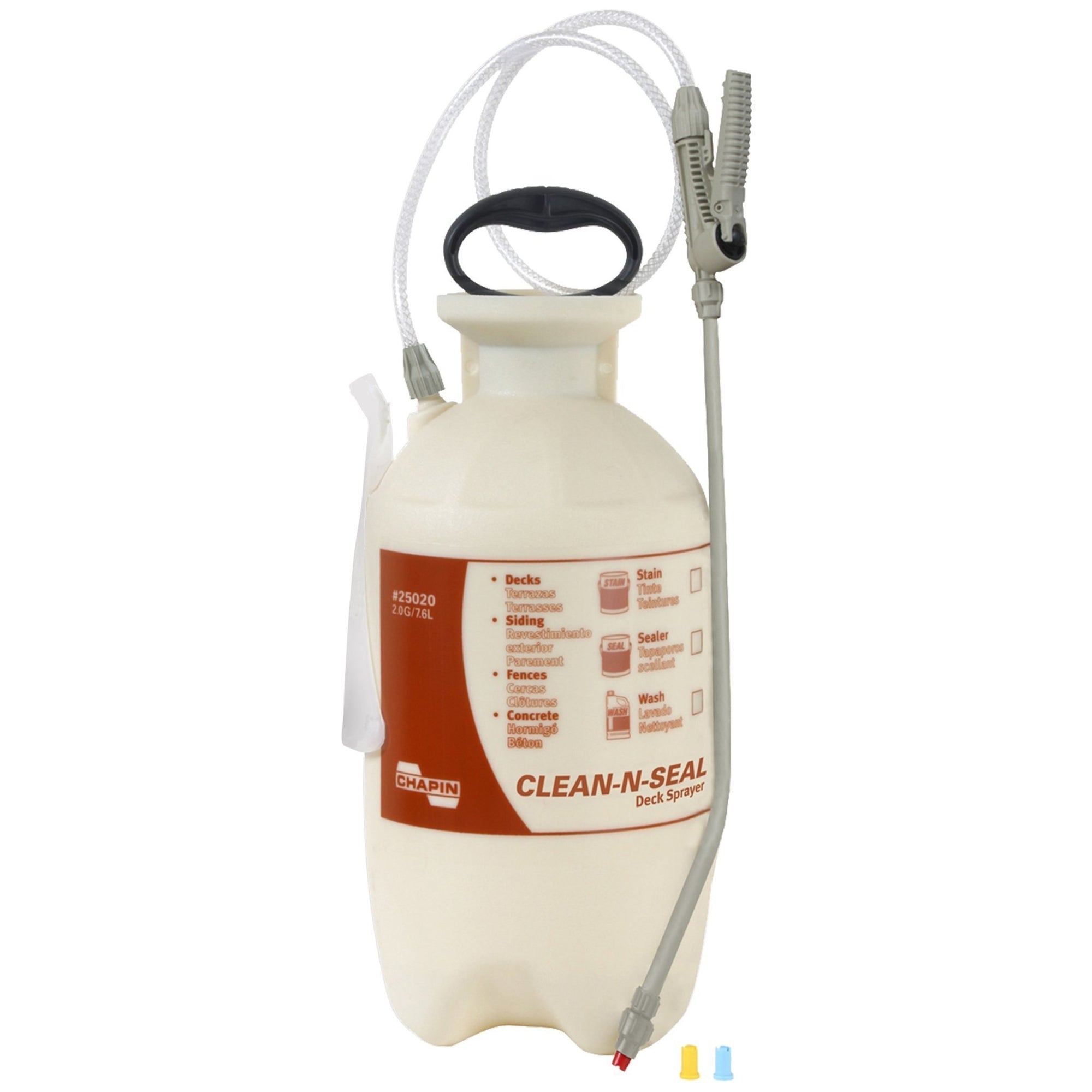 2 gallon deck sprayer, available at Aboff's in New York and Long Island.