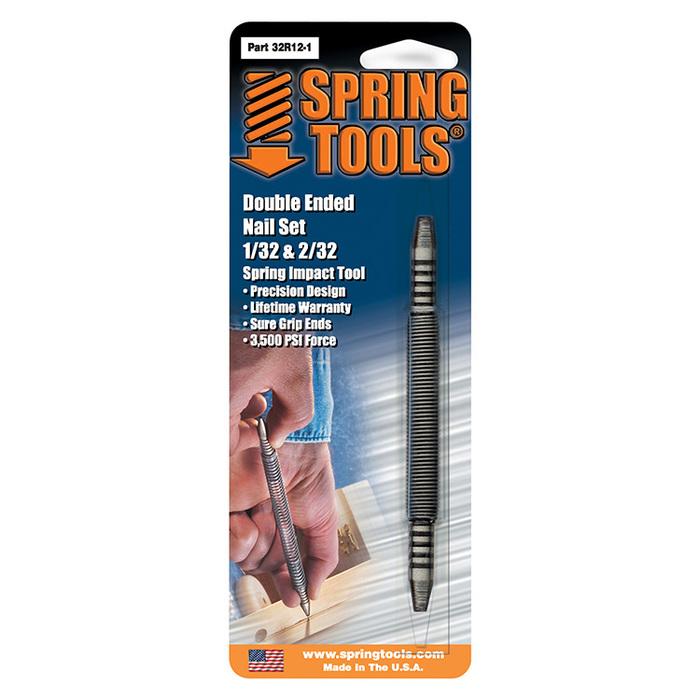 Spring Tools double-ended nail set, available at Aboff's in Long Island and New York.