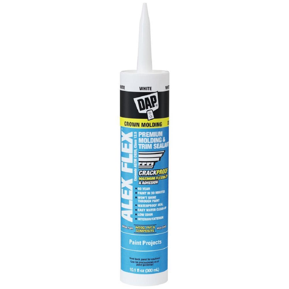 Alex Flex caulking, available at Aboff's in Long Island and New York.