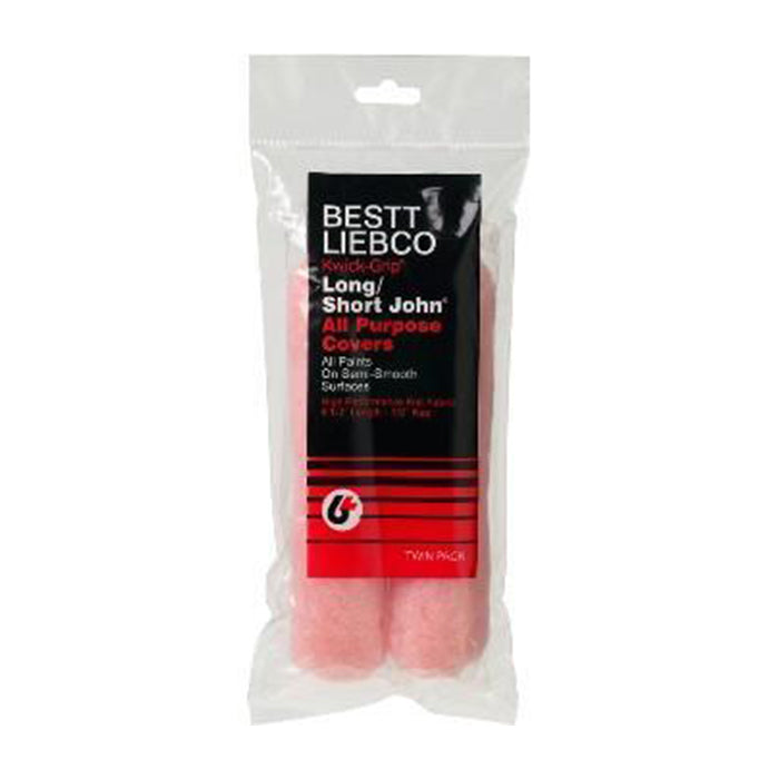 Bestt Liebco 2 pack 6.5" x 1/2" roller covers, available at Aboff's in Long Island and New York.
