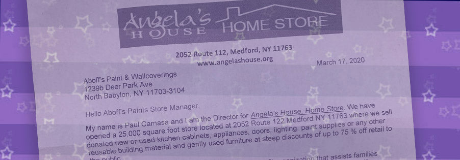 Giving Back To Angela's House