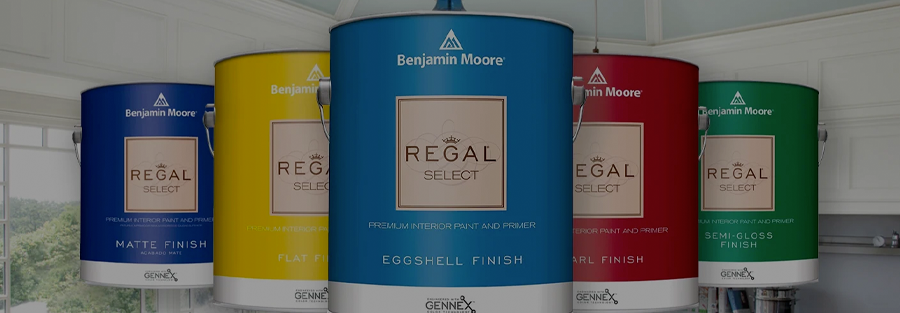 Benjamin Moore 1 Gallon Regal Semi - Gloss Finish Interior Paint