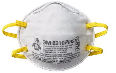 3M 8210 N95 Respirator Pk 20/Box