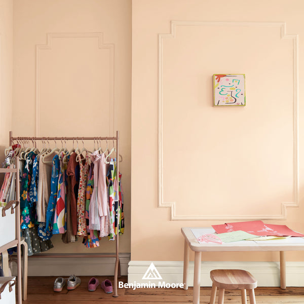1163 Tissue Pink a Paint Color by Benjamin Moore | Aboff's - Aboff's Paints