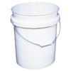 5 Gallon White Plastic Pail, available at Aboff's in Long Island and New York.