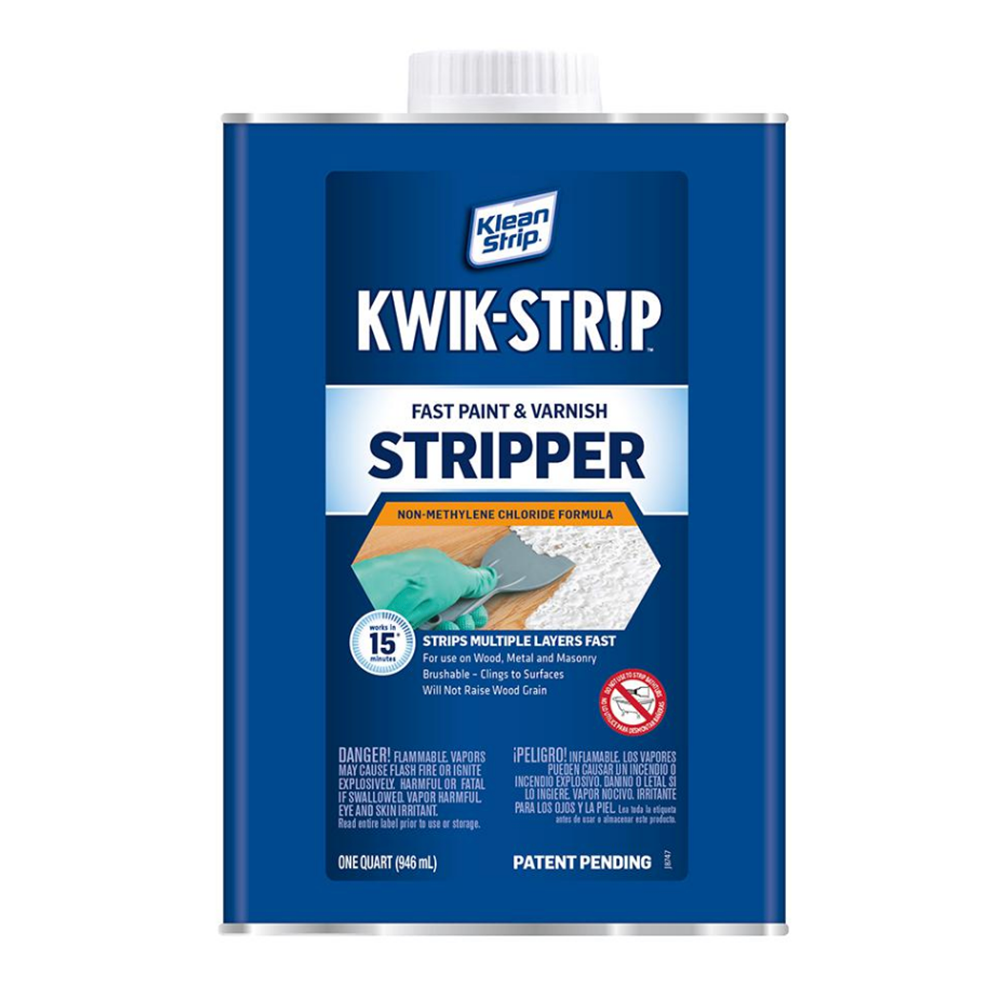 Klean Strip kwip strip paint stripper, available at Aboff's in Long Island.