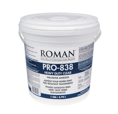 Roman 838 HD Clear Wallpaper Adhesive
