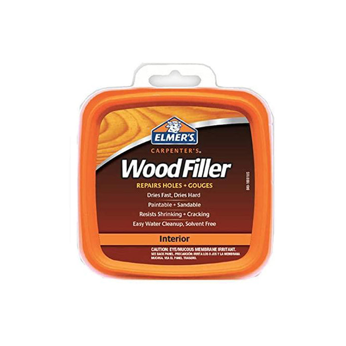 Elmer's interior wood filler, available at Aboff's in New York and Long Island.