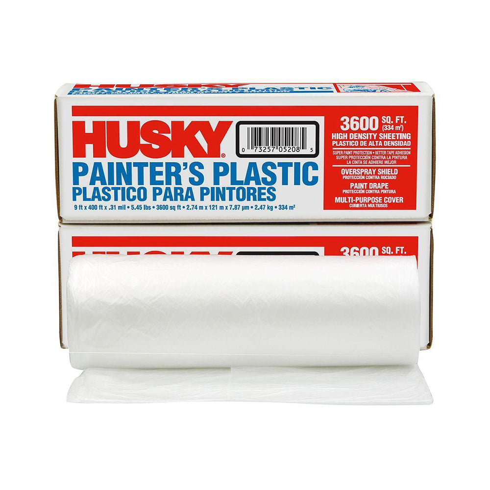 9 ft x 400 ft High Density Plastic, available at Aboff's in New York and Long Island.